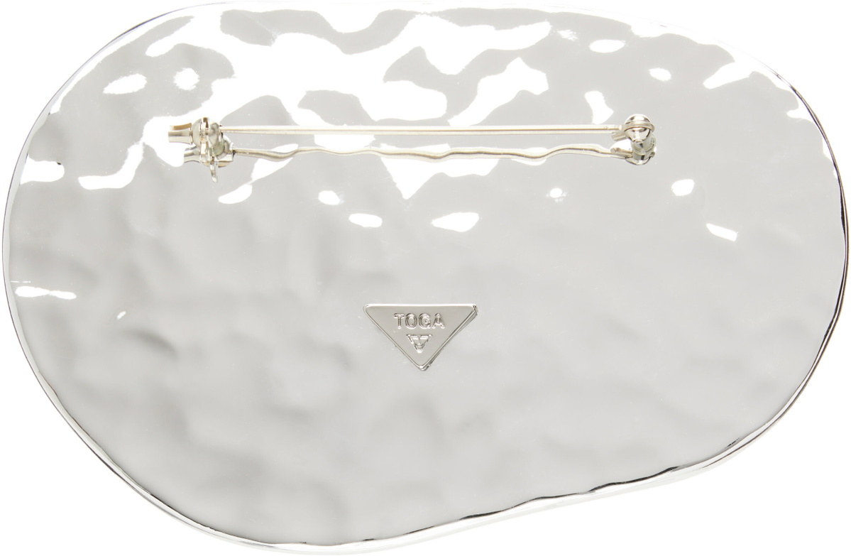 Toga Pulla Round Wave Brooch