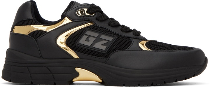 Photo: Giuseppe Zanotti Black & Gold GZ Sneakers