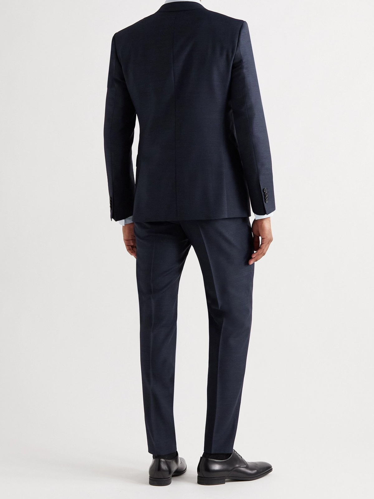 HUGO BOSS Huge6 Genius5 Slim Fit Virgin Wool Suit Blue IT