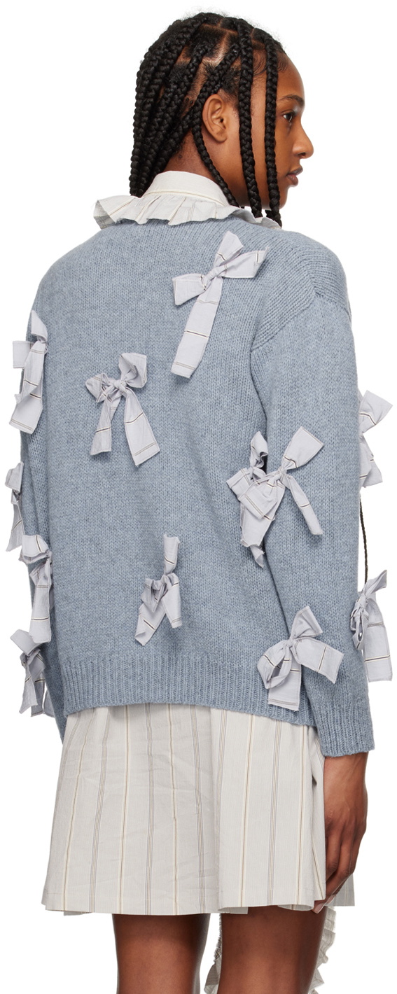 Cawley Blue Rosa Cardigan