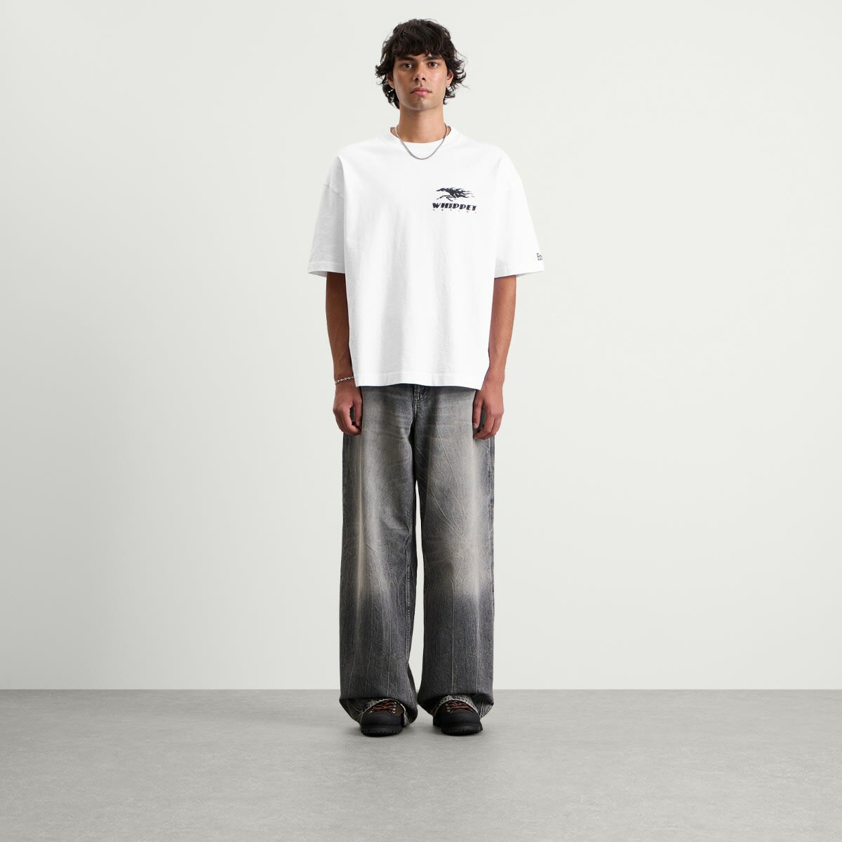END. Whippet T-Shirt in White