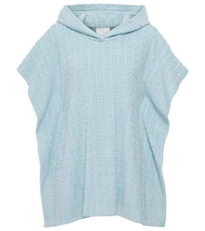 Photo: Givenchy Plage 4G cotton-blend terry poncho