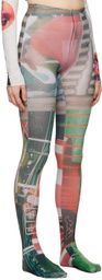 TYT Multicolor 'Thrill Seekers, Hold On' Tights