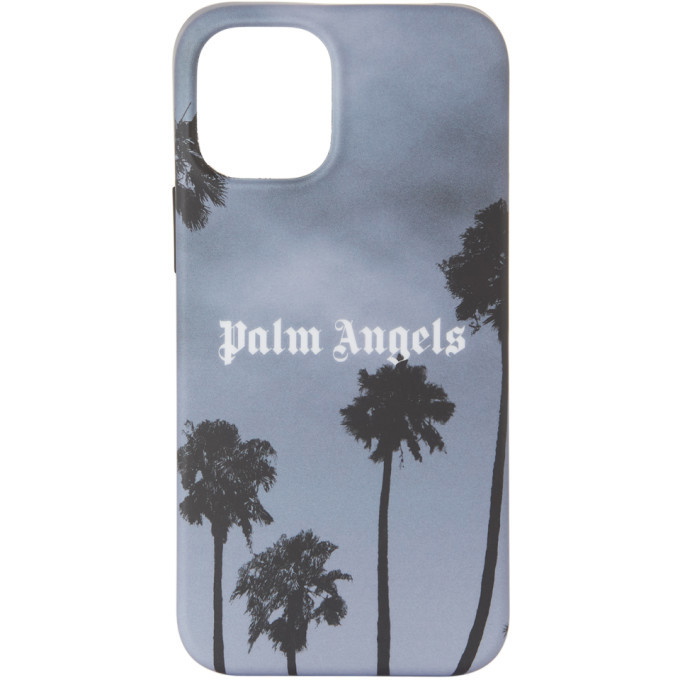 Photo: Palm Angels Grey Palms Boulevard iPhone 12 Mini Case
