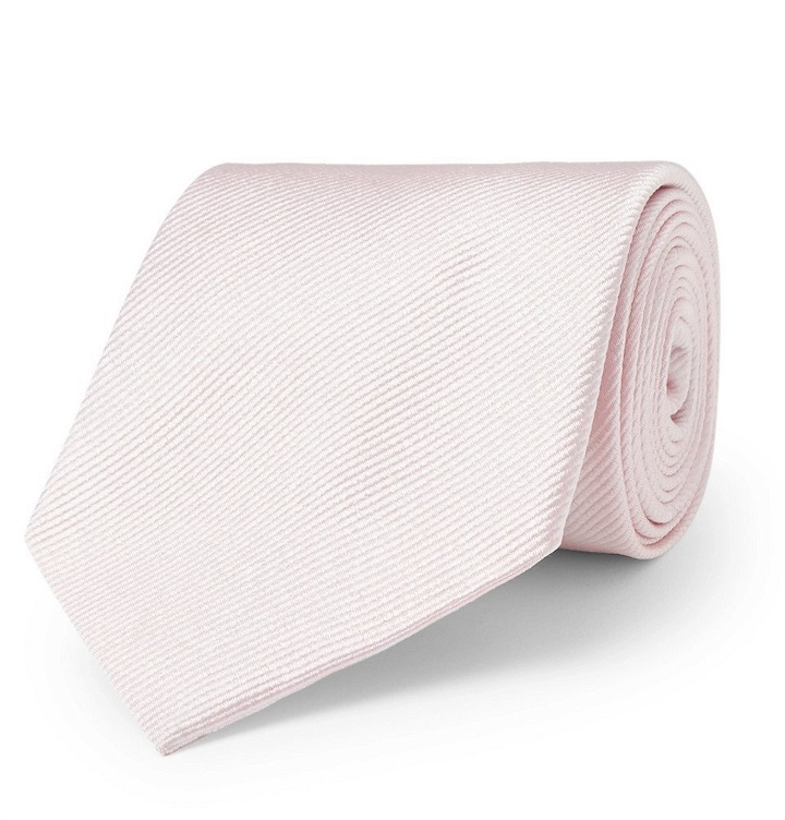 Photo: Giorgio Armani - 8cm Silk-Twill Tie - Men - Pink