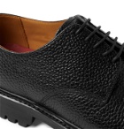 Grenson - Curt Full-Grain Leather Derby Shoes - Black