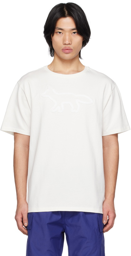 Photo: Maison Kitsuné Off-White Contour Fox T-Shirt