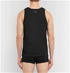 Dolce & Gabbana - Day By Day Two-Pack Stretch-Cotton Jersey Tank Tops - Black