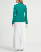 Just Cavalli Womens Blazer Emerald in Green