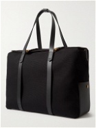 Mismo - Leather-Trimmed Canvas Weekend Bag