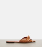 Valentino Garavani Annet leather slides