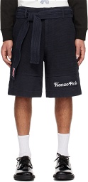 Kenzo Navy Kenzo Paris VERDY Edition Judo Shorts