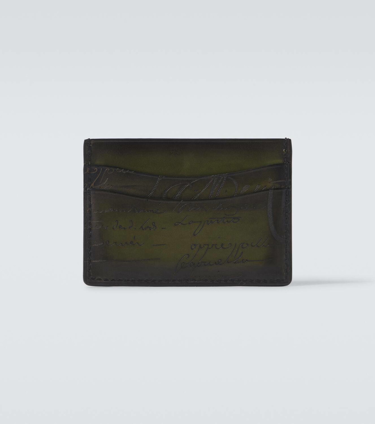 Berluti Scritto Leather card holder
