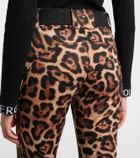 Goldbergh Minou leopard-print ski pants