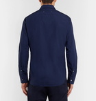 Maison Margiela - Slim-Fit Cotton-Poplin Shirt - Men - Navy