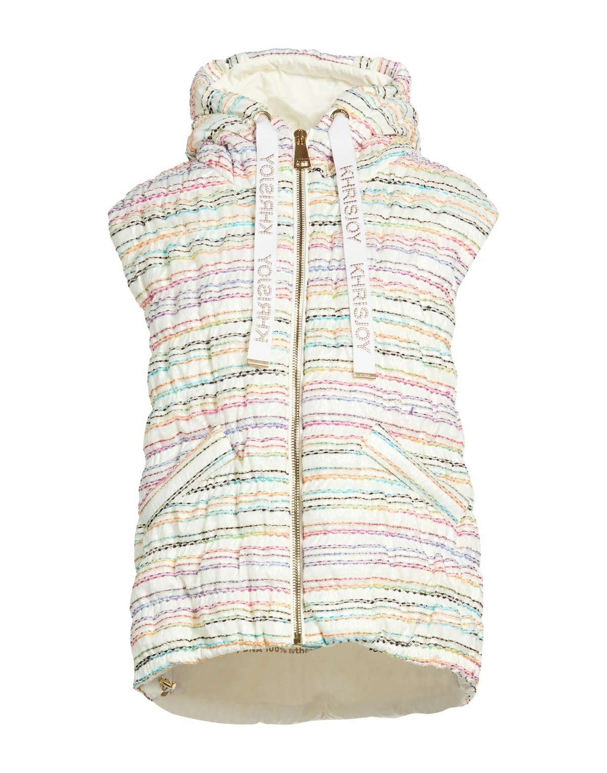 Khrisjoy Womens Vest in White