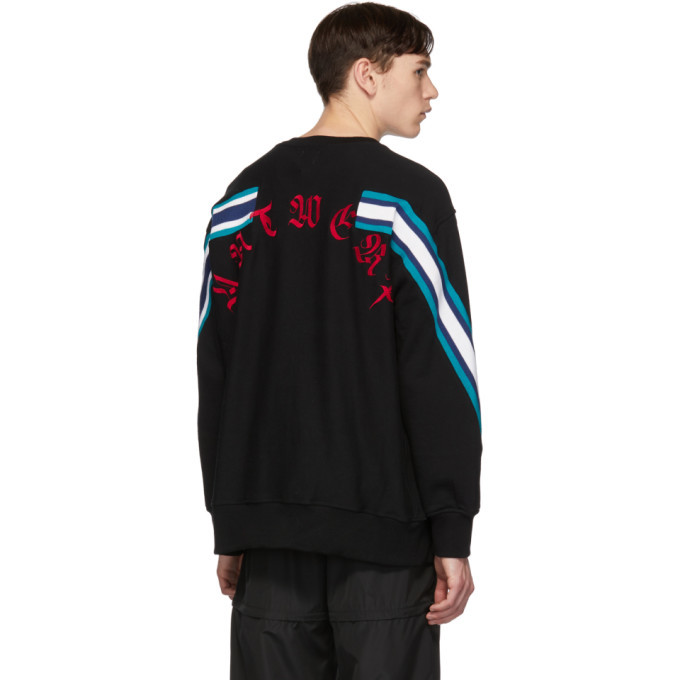 Vier Black Facetasm Edition Smiley Patch Sweatshirt