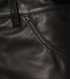 Unravel - Leather shorts
