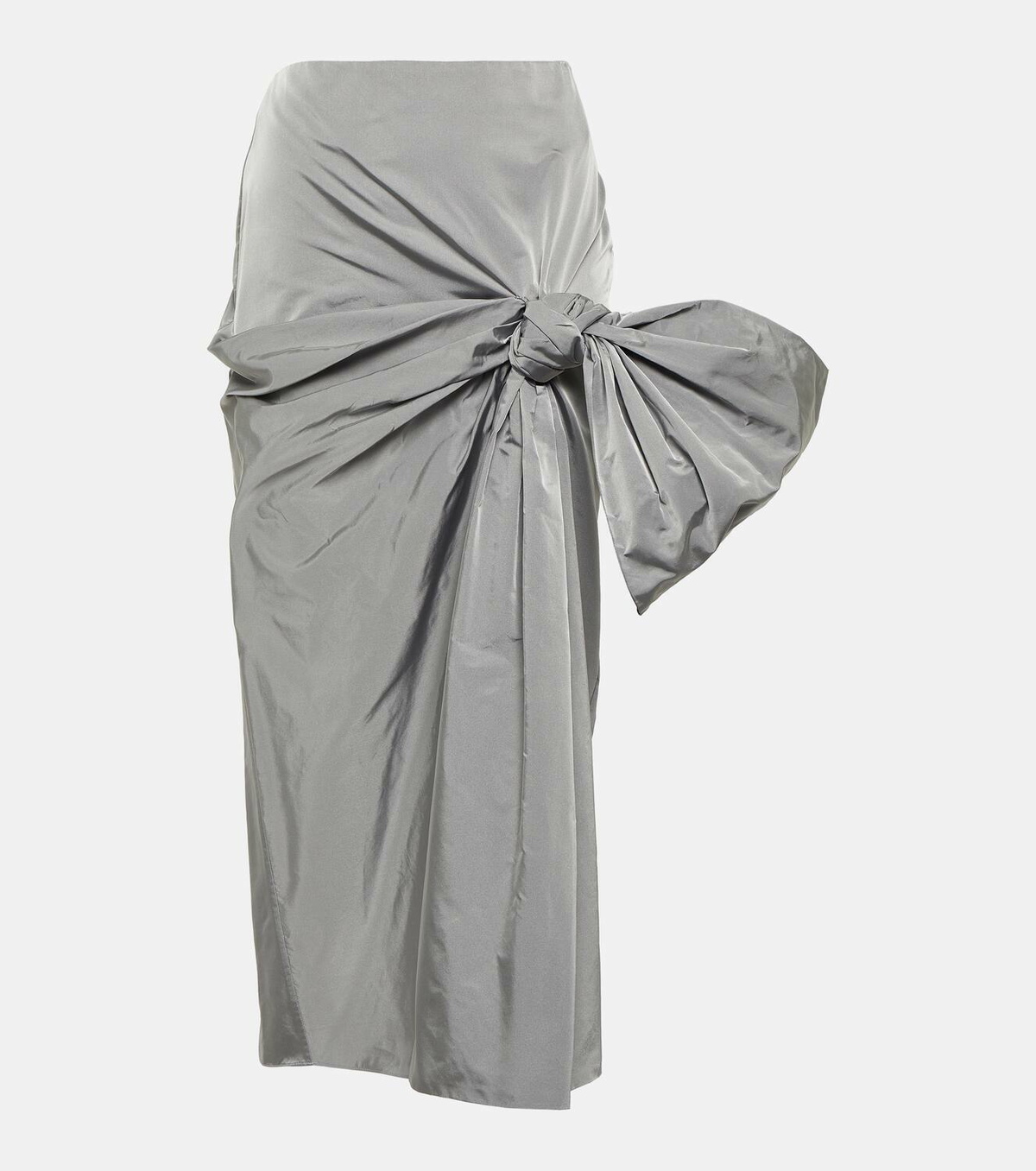 Alexander McQueen Bow-detail midi skirt Alexander McQueen