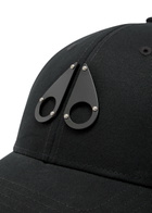 Moose Knuckles Logo Cotton cap - Black - One Size