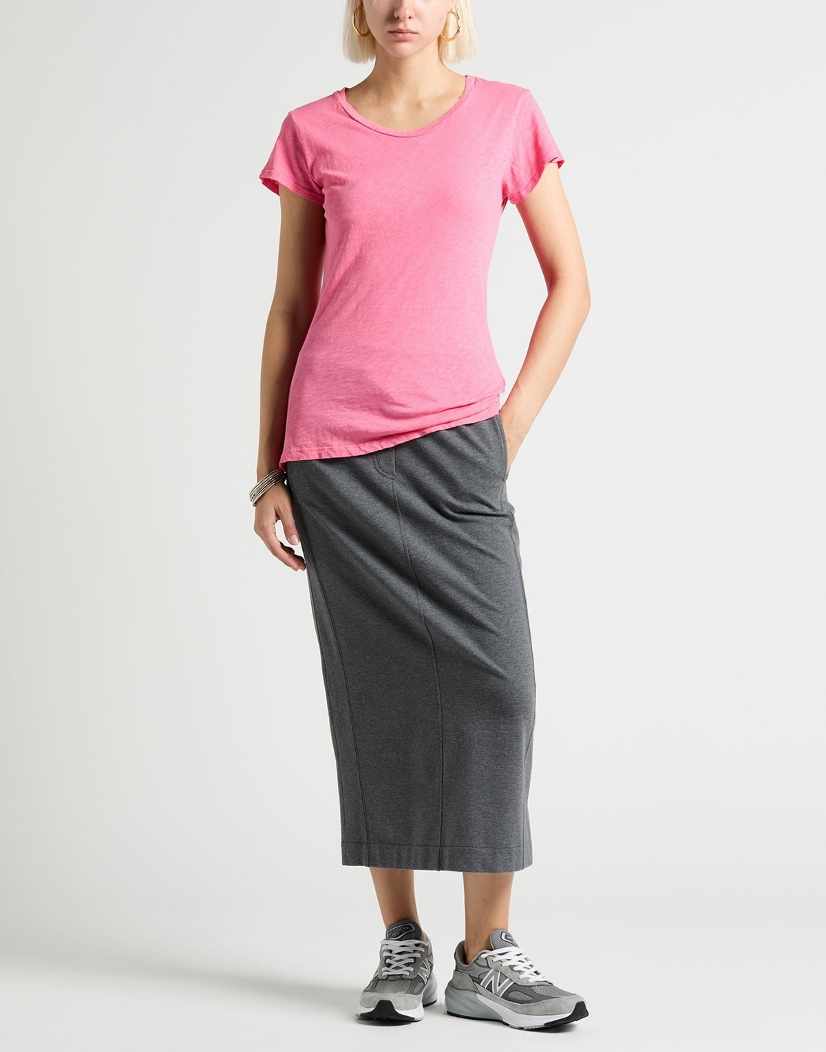 Velvet Womens T-shirt in Pink