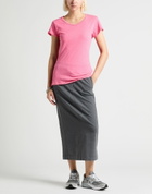 Velvet Womens T-shirt in Pink