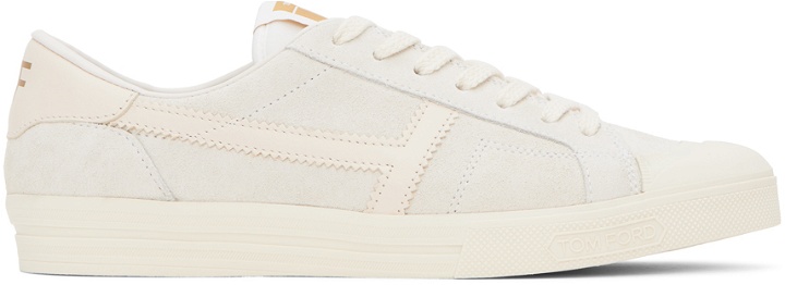 Photo: TOM FORD Off-White Jarvis Sneakers