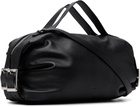 Simone Rocha Black Biker Frill Bag