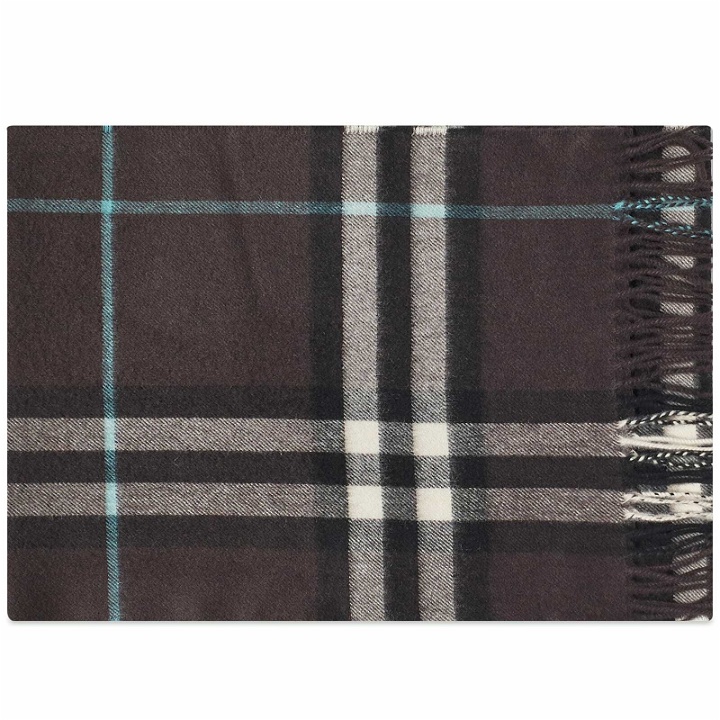Photo: Burberry Men's Giant Check Cashmere Scarf in Otter