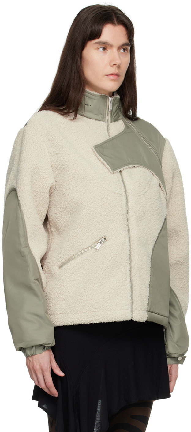 HELIOT EMIL SSENSE Exclusive Gray & Beige Jacket
