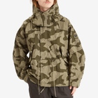 Belstaff Men's Terrain Camo Canopy Parka Jacket in Surplus Green/Washed Black