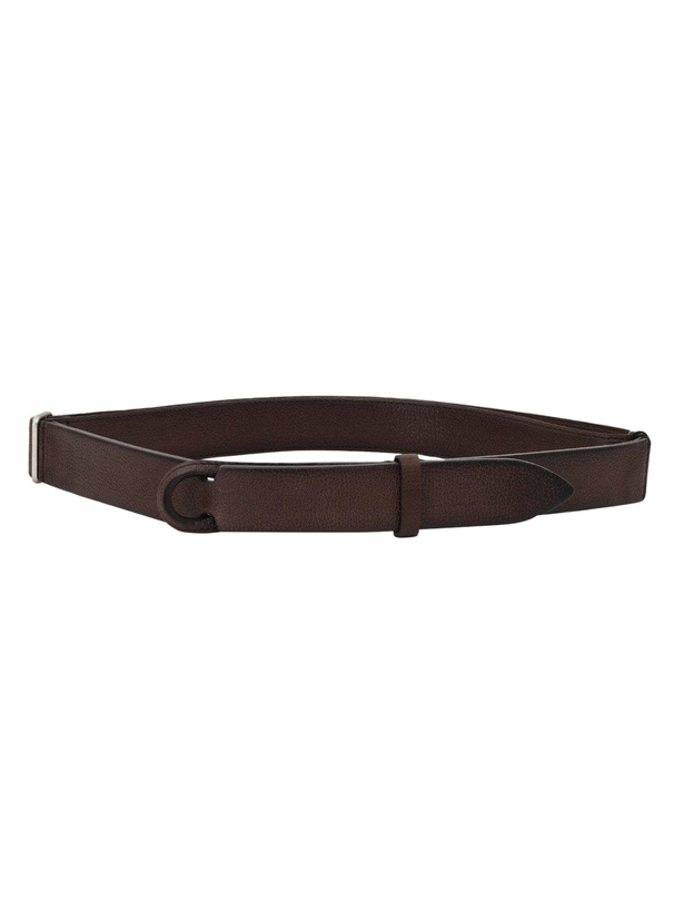Photo: Orciani Chevrette Nobuckle Belt