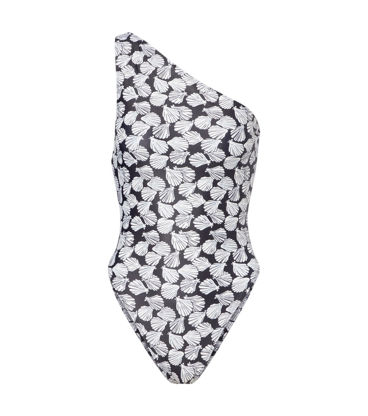 Photo: Same Printed one-shoulder swimsuit