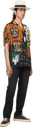 WACKO MARIA Multicolor Jean-Michel Basquiat Edition 'Guilty Parties' Short Sleeve Shirt