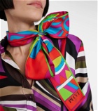 Pucci Printed silk scarf