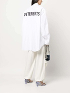 VETEMENTS - Logo Back Shirt