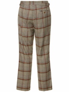 VIVIENNE WESTWOOD - Plaid Virgin Wool & Viscose Pants