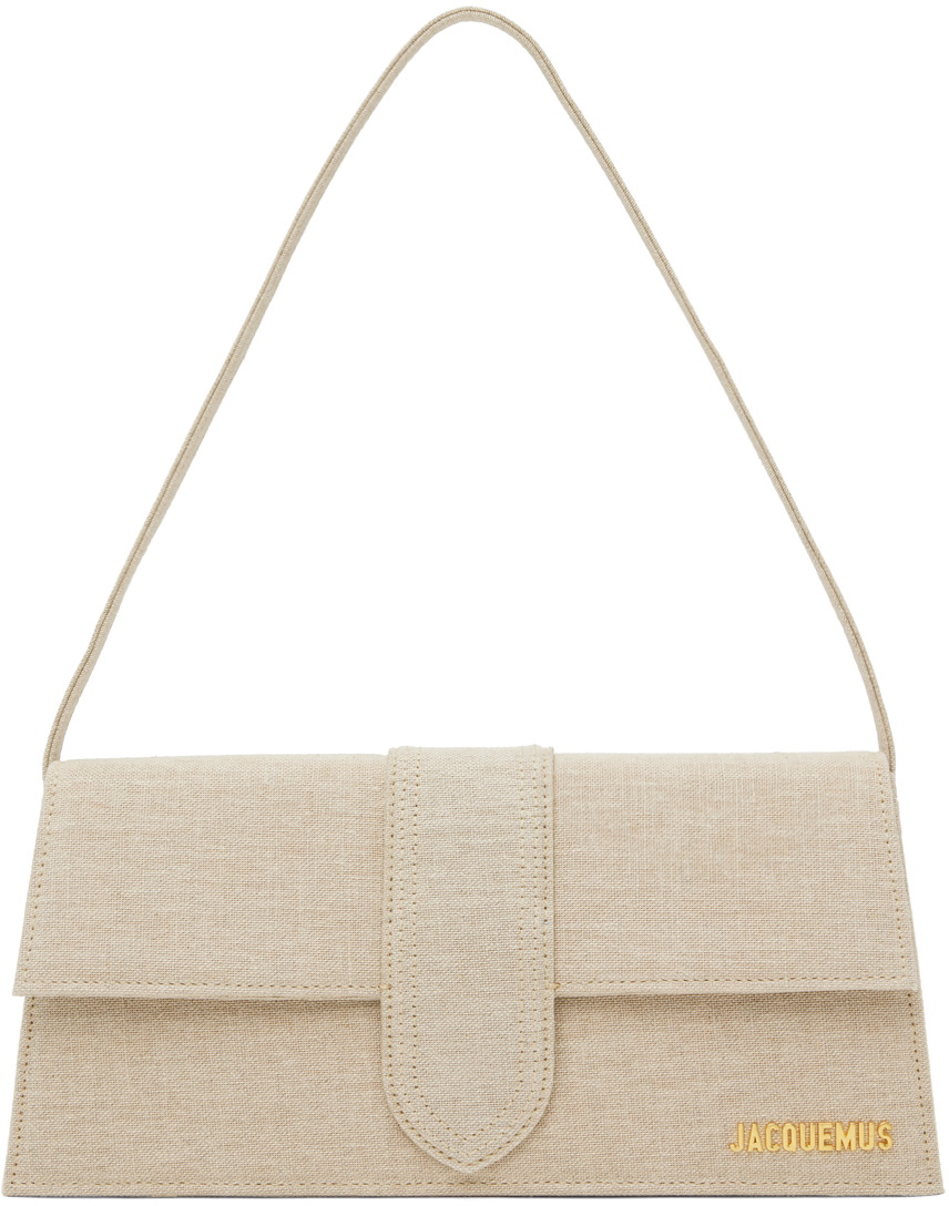 Le Bambino Long Bag - Jacquemus - Leather - Light Beige