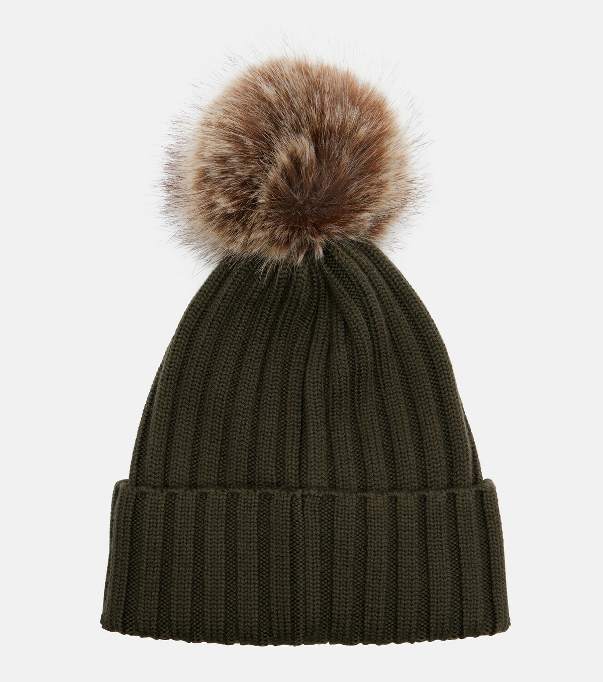 Moncler Logo virgin wool beanie
