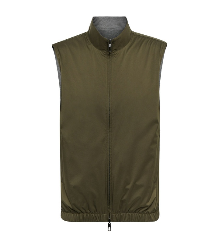 Photo: Loro Piana - Zipped vest
