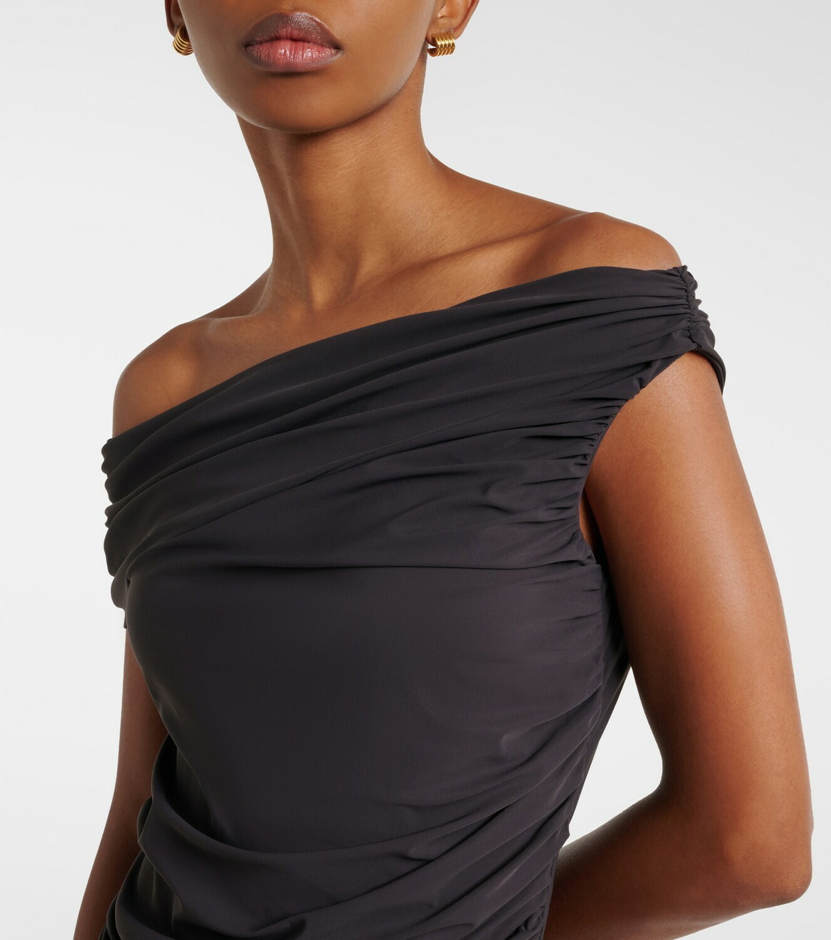 Agolde Sherilyn off-shoulder bodysuit