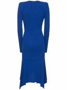 ALEXANDRE VAUTHIER - Jersey Long Sleeve Midi Dress