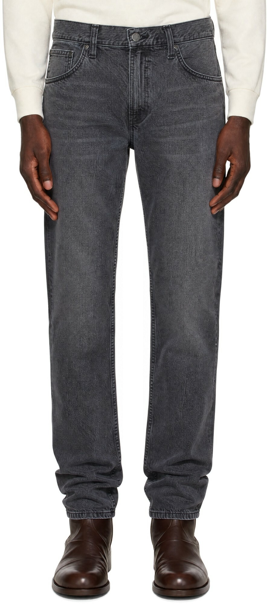 Nudie Jeans Gray Gritty Jackson Jeans