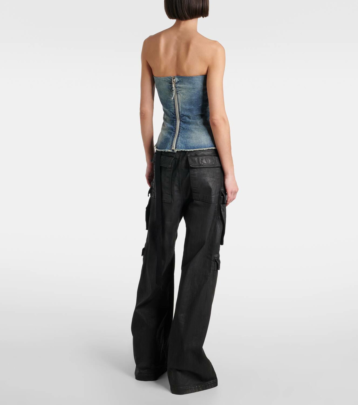 Rick Owens Denim corset