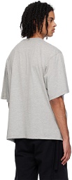 Ottolinger Gray Crystal-Cut T-Shirt