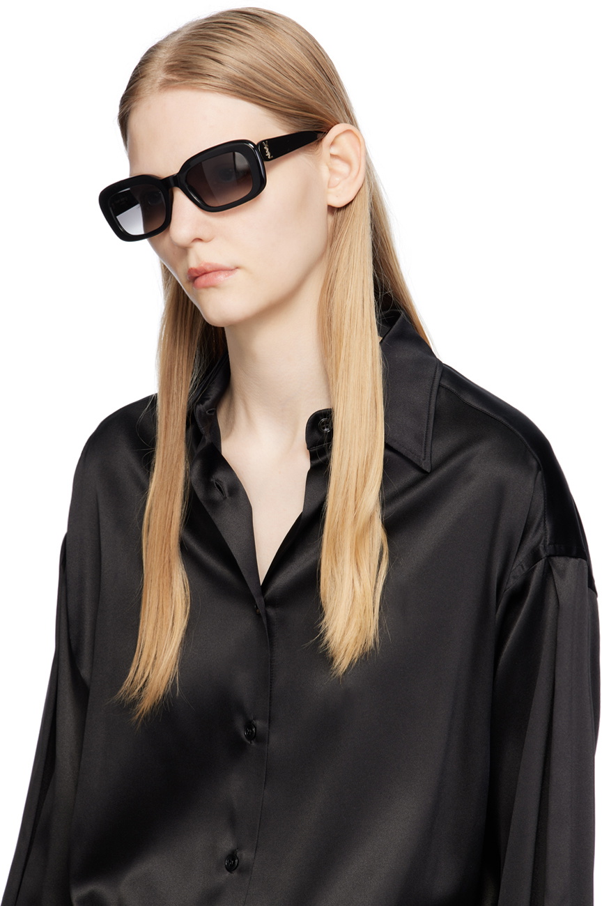 Saint Laurent Black SL M130 Sunglasses Saint Laurent