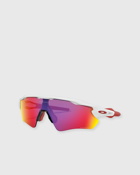 Oakley Radar Polished Sunglasses White - Mens - Eyewear