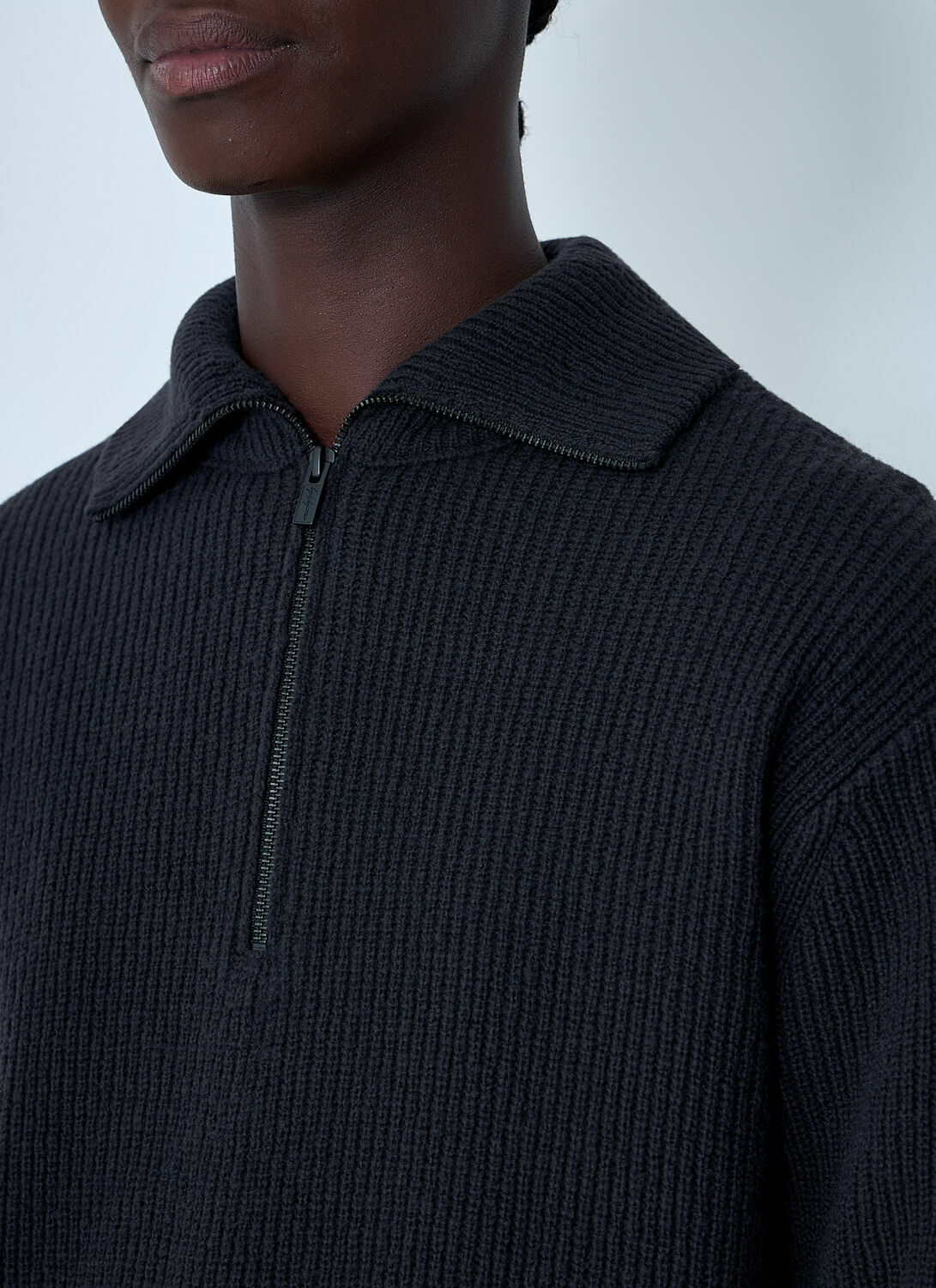 Yohji Yamamoto Half-Zip Sweater