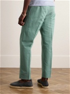 Incotex - Venezia 1951 Slim-Fit Straight-Leg Chinolino Trousers - Green