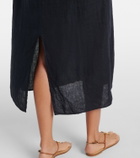 Velvet Maeve linen midi dress
